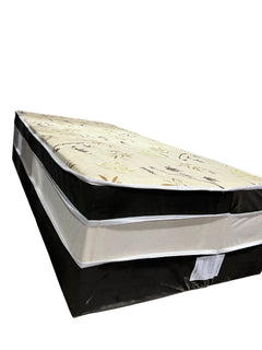 CAMA BOX CONJUGADA RUBI LUXO | SOLTEIRO | VERMELHO