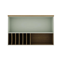 COZINHA MODULADA ILUMINATA | 6 PECAS | EBANO/MINT