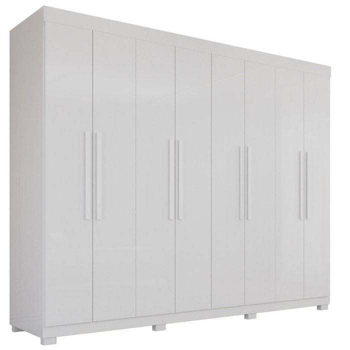 GUARDA ROUPA MILANO 8PTS PRIME- CINAMOMO