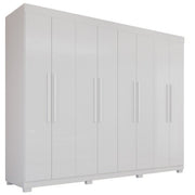 GUARDA ROUPA MILANO 8PTS PRIME- CINAMOMO