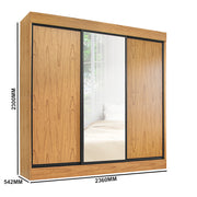 Guarda Roupa Tokio 3 Portas