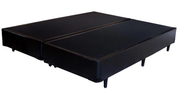 BASE BOX BIPARTIDO CASAL KING - (193X203) PRETO SUEDE