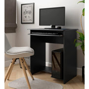 MESA DE COMPUTADOR PRATICA - PRETO