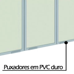 Armário Aéreo Lis 120cm | Castani/Off