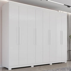 GUARDA ROUPA MILANO 8PTS PRIME- CINAMOMO