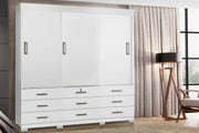 GUARDA ROUPA ITAPEMA 3 PORTAS DESLIZANTES 9 GAVETAS