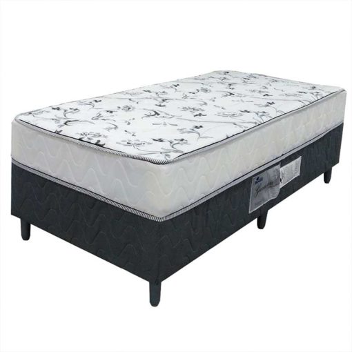 Cama Box Molas Solteiro - Long Life