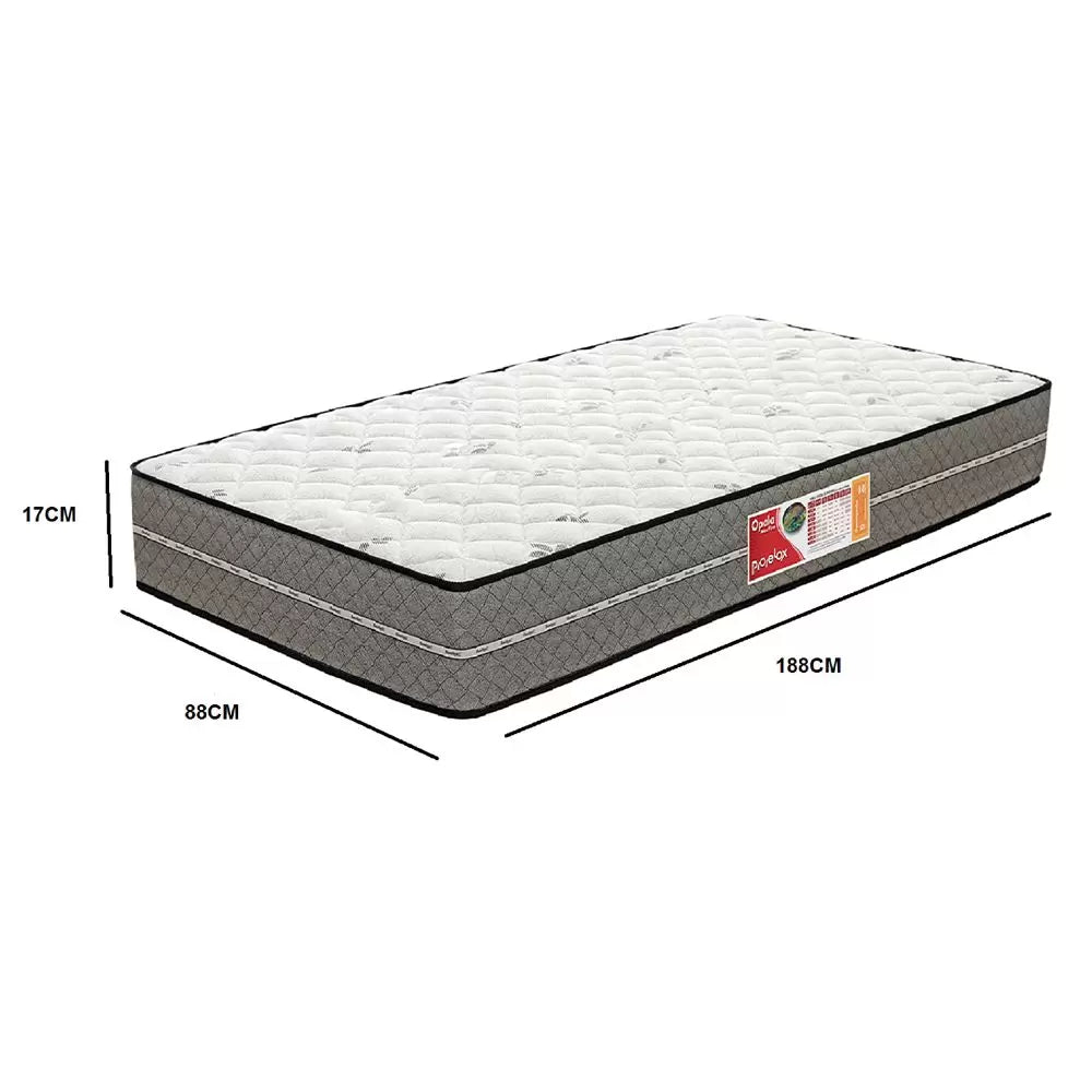 COLCHAO ESPUMA OPALA MAX FIRM SOLTEIRO 188X88X17