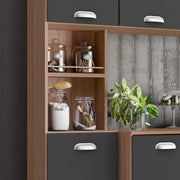COZINHA SUSPENSA MILA CARVALHO OAK/OFF WHITE
