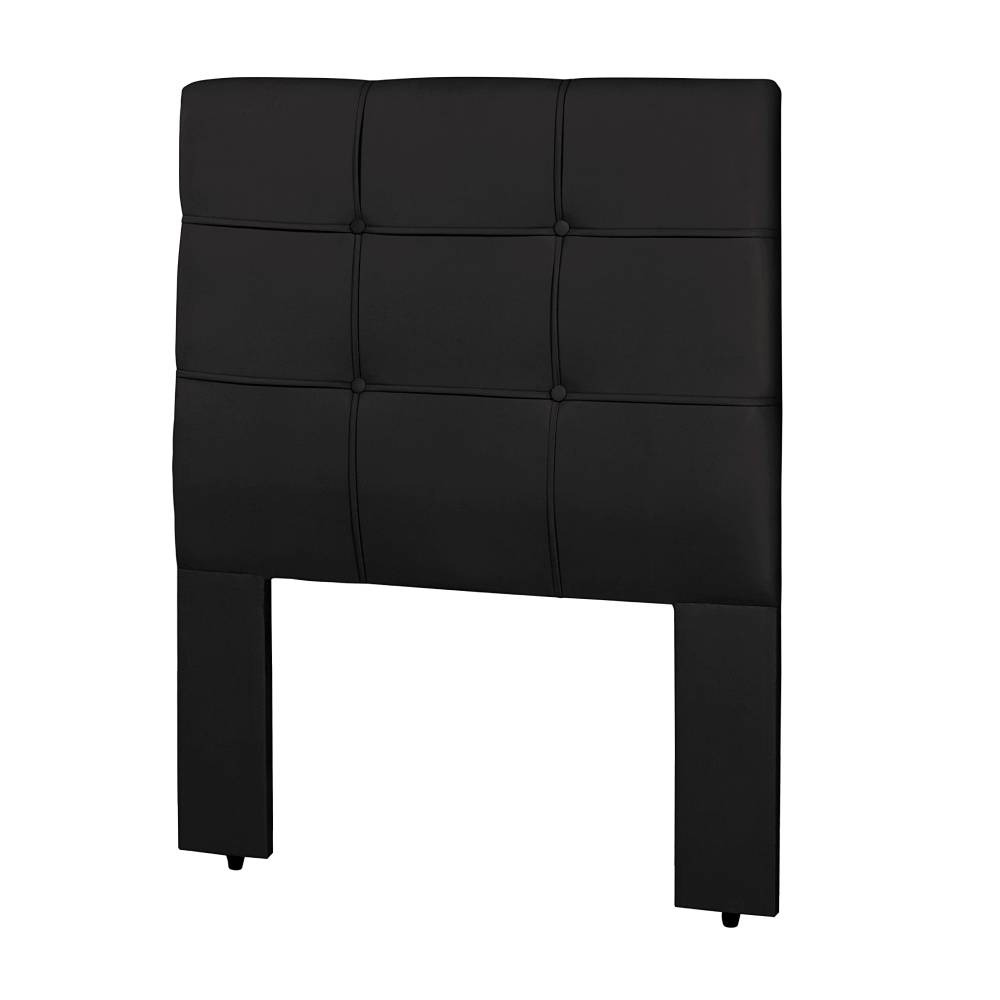 CABECEIRA ESLOVENIA SOLTEIRO 0,90- COR 52 PRETO