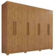 GUARDA ROUPA MILANO 8PTS PRIME- CINAMOMO