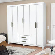 GUARDA ROUPA ARIES GOLD - BRANCO