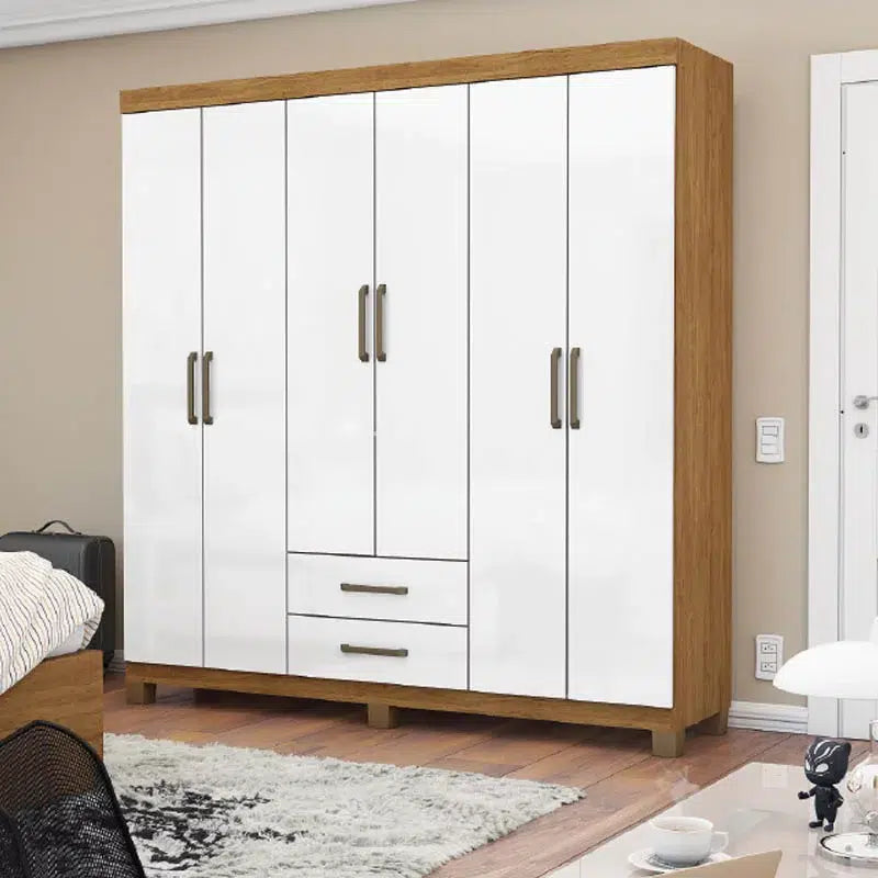 GUARDA ROUPA ARIES GOLD - BRANCO