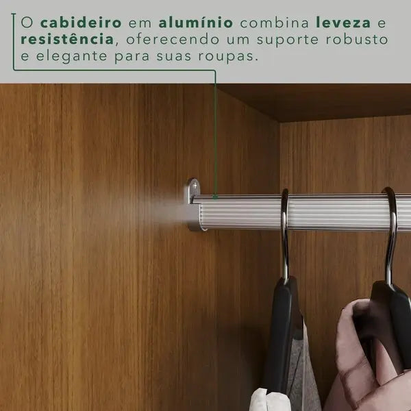 GUARDA ROUPA TEXAS PREMIUM | PES E ESPELHO