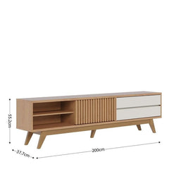 BANCADA VENEZA - FREJO/OFF WHITE/MATTE