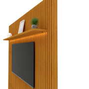 Painel Nobre Ripado 185 Com Led | Naturale