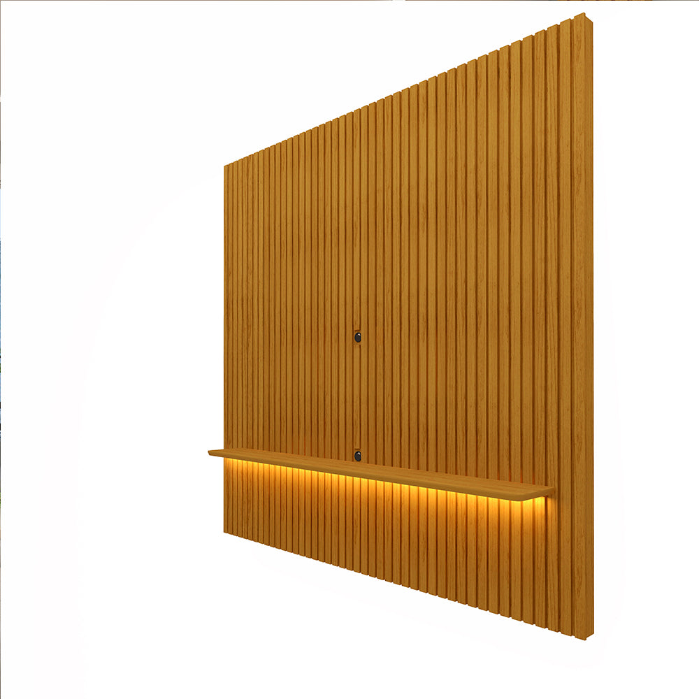 Painel Nobre Ripado 185 Com Led | Naturale