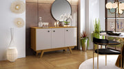 BUFFET HARMONIA CANDIAN - CINAMOMO OFF WHITE