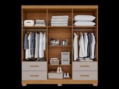 GUARDA ROUPA TEXAS PREMIUM | PES E ESPELHO