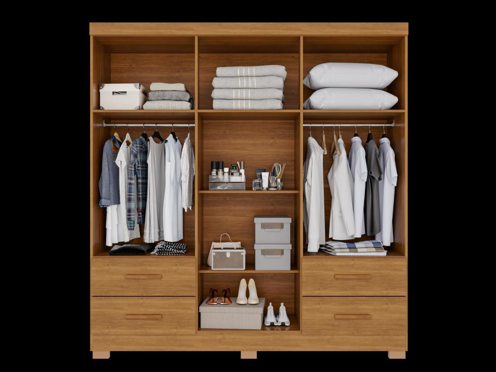 GUARDA ROUPA TEXAS PREMIUM | PES E ESPELHO