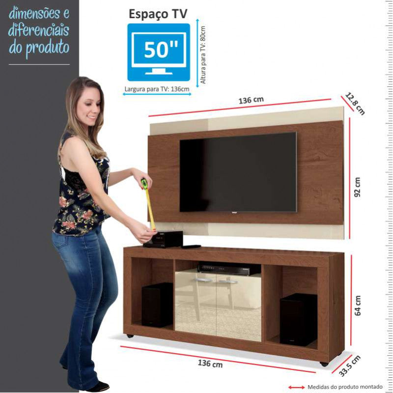 Rack Com Painel Triton EDN