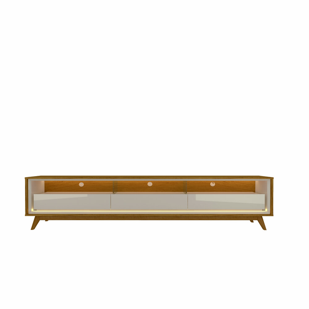 Rack Requinte 212 Com Led | Naturale/Off White
