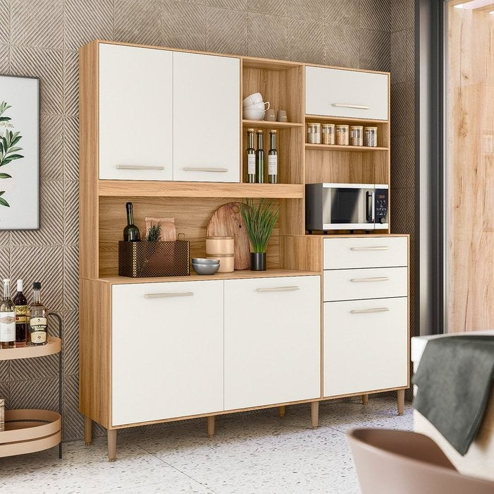 KIT COZINHA SALSA | 180CM | PORTA FECHADA - maxxxmoveis