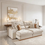SOFA RETRATIL AQUILES | 2 MODULOS | CINZA (101)