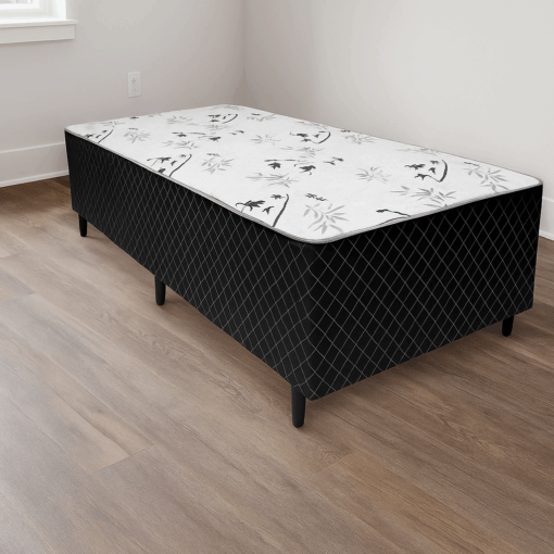 Cama Box de Solteiro Conjugada Espuma Ortopédica Unibox - Molejo BioStar
