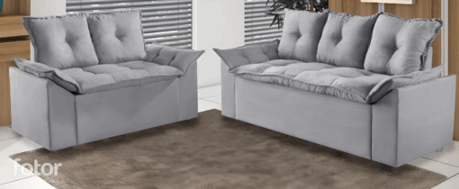 Conjunto Sofás 2 e 3 Lugares Maldivas