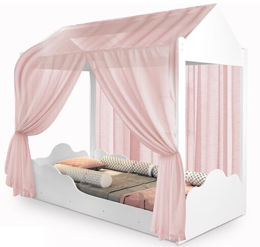 Cama Montessoriana Dossel- Branco - Image 3
