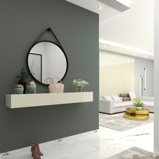 Nicho Nobre 157 C/ 2 Gavetas Off White