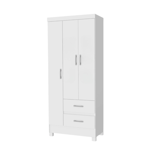 Guarda Roupa 3 Portas e 2 Gavetas Íris - Imagem 2