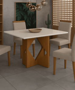 Mesa Madri c/4 Cadeiras Malaga