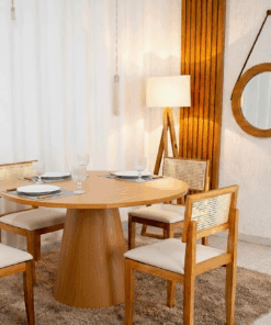 Mesa Paris com 4 Cadeiras Santorini