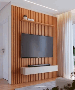 Conjunto Painel Ripado 1956 e Nicho Niaga