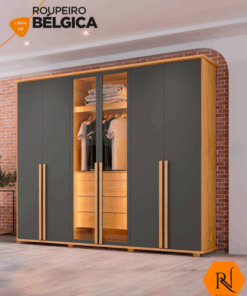 Guarda Roupa Bélgica - RV Móveis