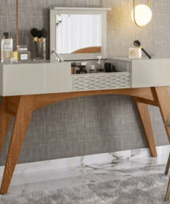 Penteadeira Multifuncional Valley 2 Portas com Espelho - Frade Movelaria