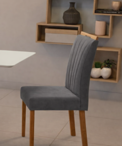 Cadeira Málaga Linho (Caixa com 2 Unidades)