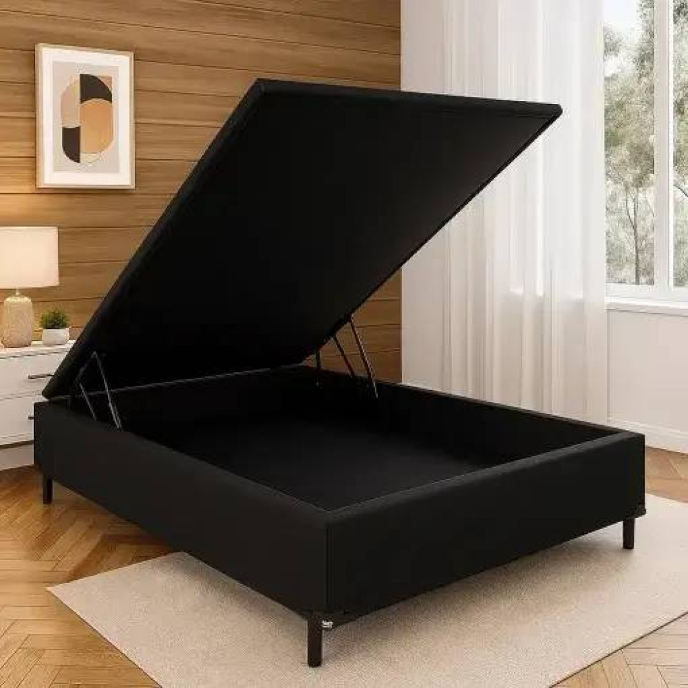 COMBO COLCHAO BIOCLASSIC CASAL 22CM+BAU CARIOCA COR/PRT 138 - Imagem 4