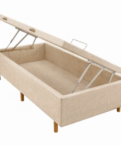 BASE BAU KWID | SOLTEIRO | LINHO BEGE | DT CARAMELO